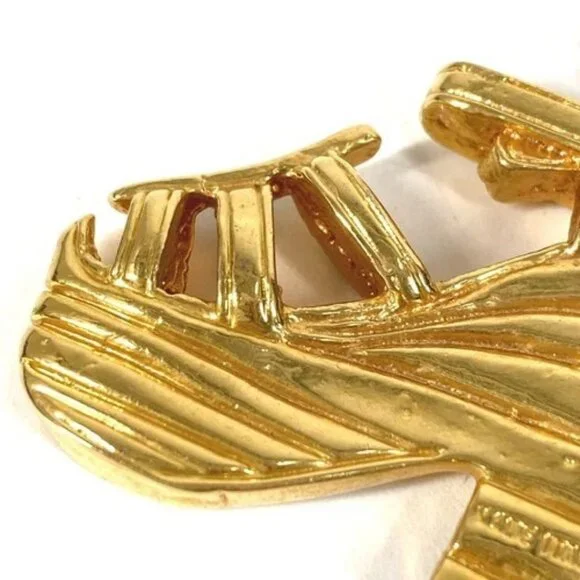 Salvatore Ferragamo vintage Sandals shoes Accessories Jewelry Long Necklace - Picture 4 of 11